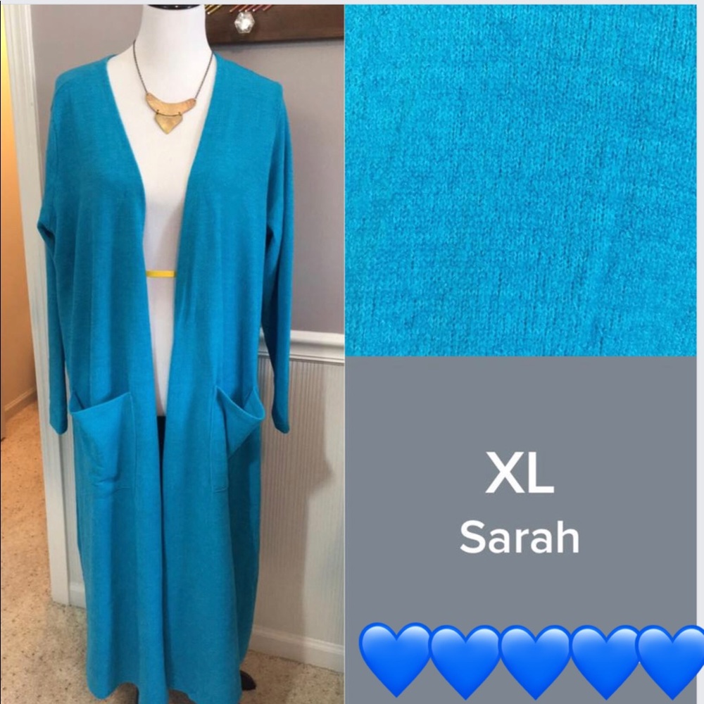 Lularoe Turquoise Sara XL NWT